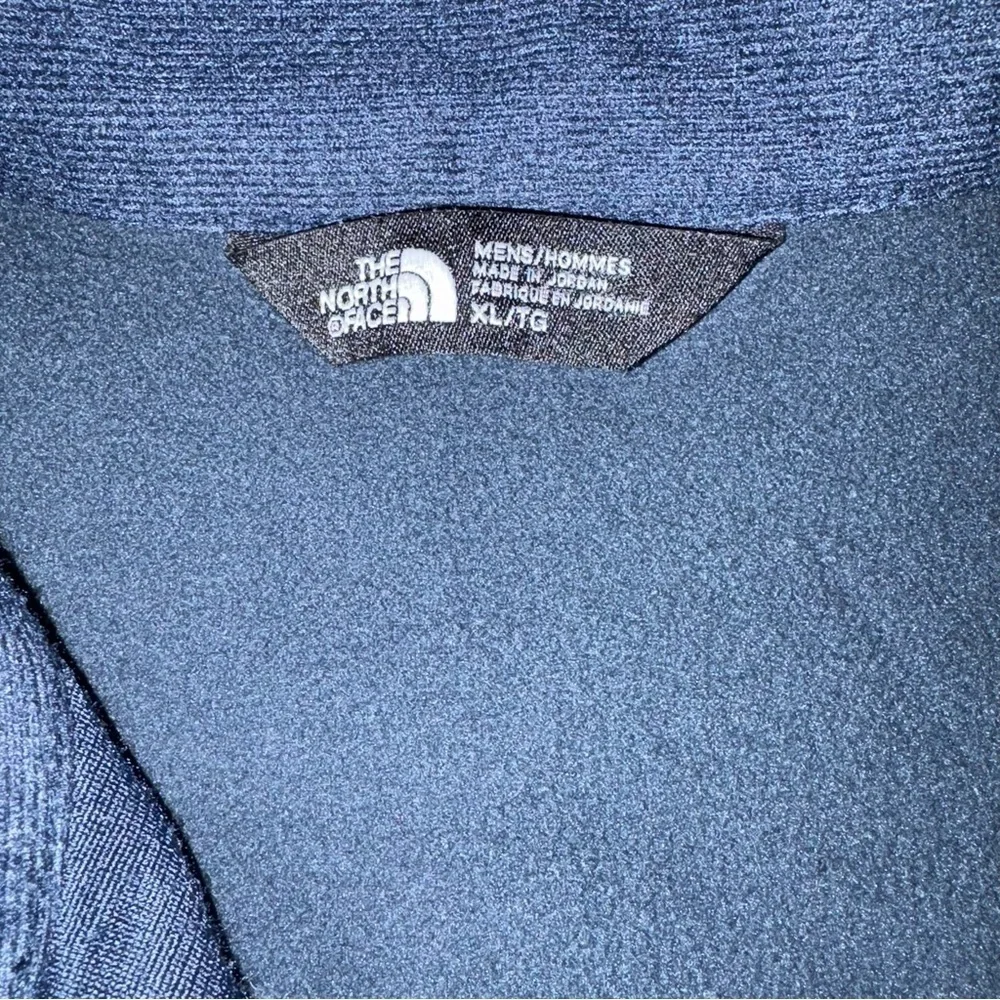 The North Face XL Mens Skyline Full Zip Fleece Jacket blue heather promotional
